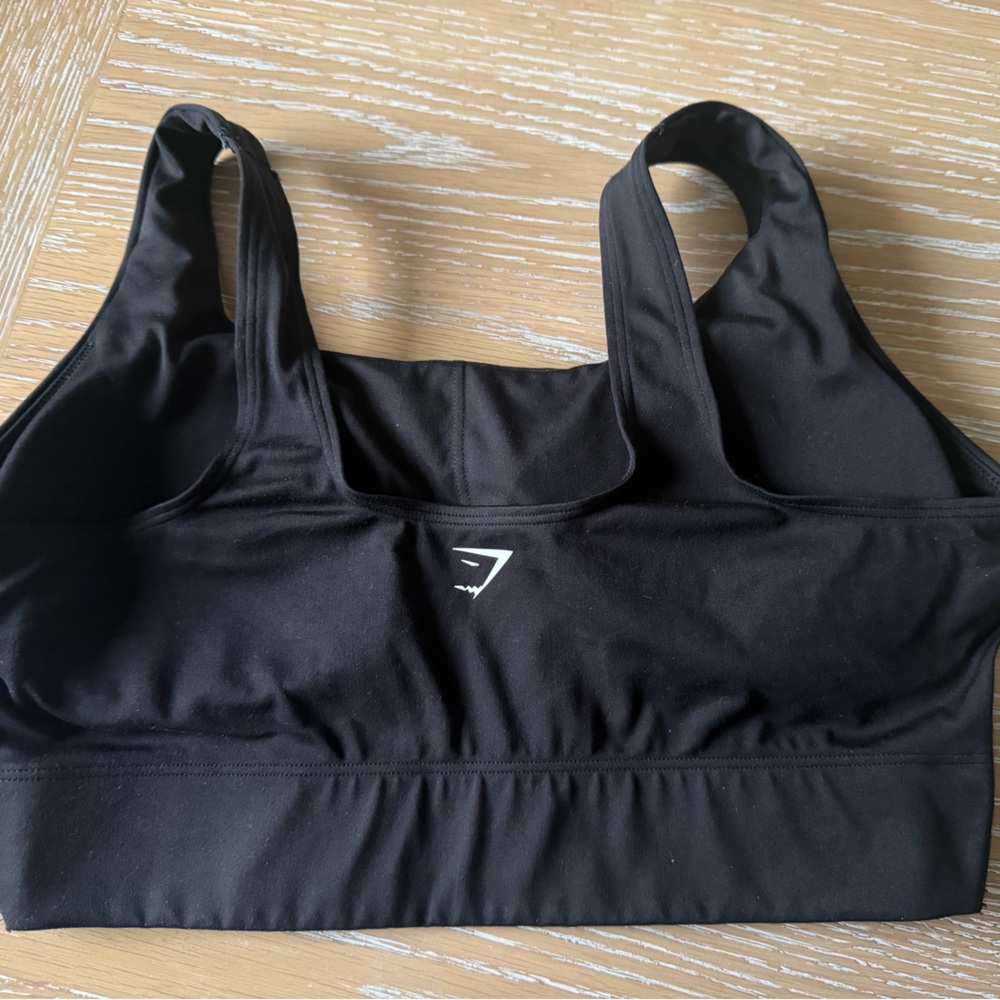Gymshark Jet Black Sports Bra